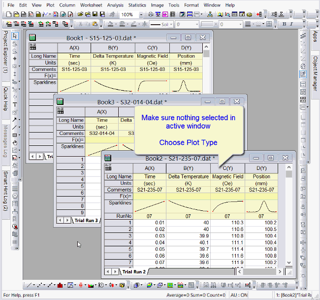 Plot data from multi sheets.gif