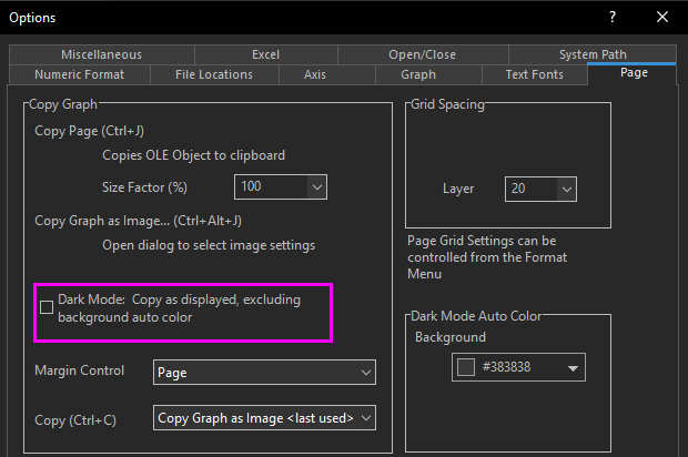 Options DarkMode Export Settings FAQ 1199.png