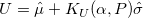 U=\hat{\mu}+K_U(\alpha, P)\hat{\sigma} U=\hat{\mu}+K_U(\alpha, P)\hat{\sigma}