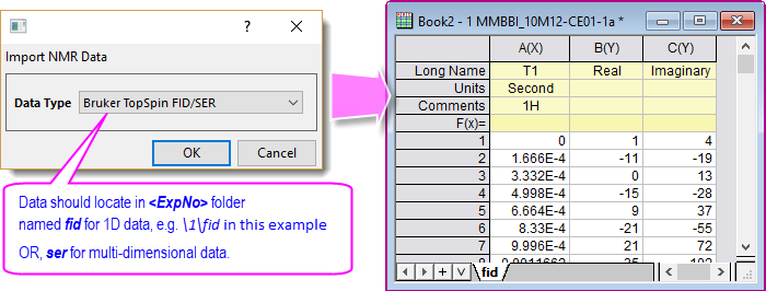 Import NMR Data Bruker TopSpin FID SER.png