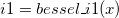 i1 = bessel\_i1(x)