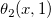 \theta _2 (x, 1)