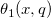 \theta _1 (x, q)