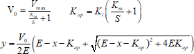 UncompetitiveInhibition2 Funcion formula.png
