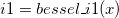 i1 = bessel\_i1(x)