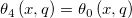 \theta _4\left( x,q\right) =\theta _0\left( x,q\right)