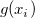 g(x_i)