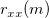 r_{xx}(m)\,\!