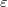 \varepsilon