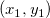 (x_1, y_1)