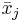 \bar{x}_j