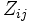 Z_{ij}\,\!