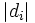 \left| d_i\right| 