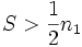 S> \frac 12n_1