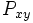 P_{xy}\,\!