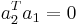 a_2^Ta_1=0