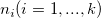 n_i(i=1,...,k)
