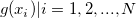 g(x_i)|i=1, 2, ..., N