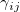 \gamma _{ij}\,\!