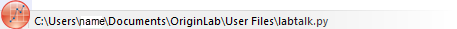 Python status bar path.png