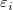 \varepsilon_i