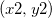 (x2, y2)