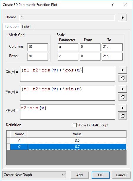 The 3D Parametric Function Plot Function tab 1.png
