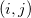(i,j)