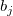 b_j\ 
