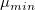 \mu_{min}