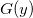 G(y)\,