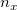 n_x