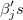 \beta _j^{\prime }s