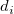 d_i\,\!