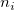 n_i\,\!