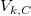 V_{k,C}\!