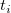 t _{i}