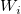 W_i\,\!