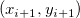 \left ( x_{i+1}, y_{i+1} \right )
