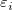 \varepsilon_i