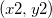 (x2, y2)