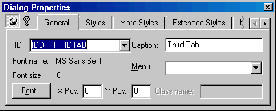 Adding Tabs or Wizard Pages After the Origin Dialog AppWizard is Closed image129.gif