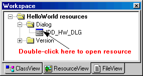 Opening Your Resource and Workspace Files image88.gif