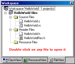 Opening Your Resource and Workspace Files image91.gif