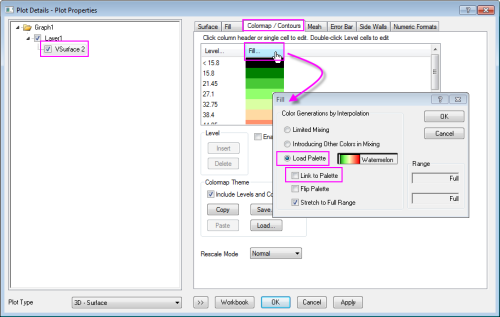 How to change defualt color of the 3D fill color surface 01.png
