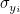 \sigma_{y_i}