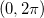 (0,2\pi )