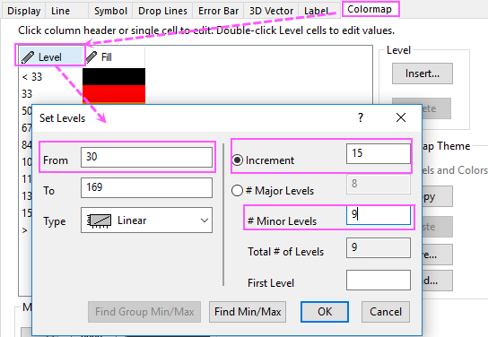 3D Scatter with Colormap dialog2.png