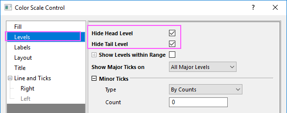 3D Scatter with Colormap dialog8a.png