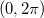 (0,2\pi )